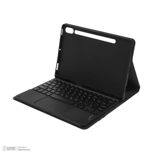 SMART KEYBOARD CASE SANS FIL AVEC TOUCHPAD - POUR TABLETTE GALAXY TAB A9+ / A11+ - USB - SCISSOR - BLACK