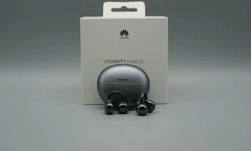HUAWEI FREECLIP - BLUETOOTH - CHARGE SANS FIL - STOP DU BRUIT - LIGHTWEIGHT-  ÉTANCHE - NOIR 