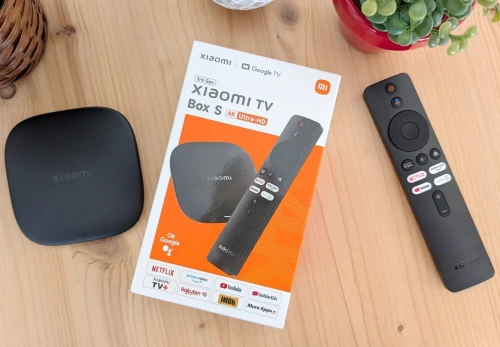 XIAOMI TV BOX S 3RD GEN 4K - GOOGLE TV - 32GO - 2Go - WI-FI 6 - HDMI 2.1 - BLUETOOTH 5.2 - NOIR