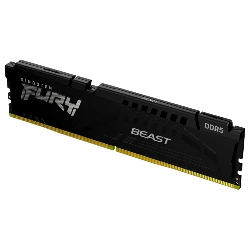 KINGSTON FURY BEAST - 8GO DDR5 - 1 BARRETTE DE 8GO - 5200MHZ CL40 - XMP 3.0 - AMD/INTEL - BLACK