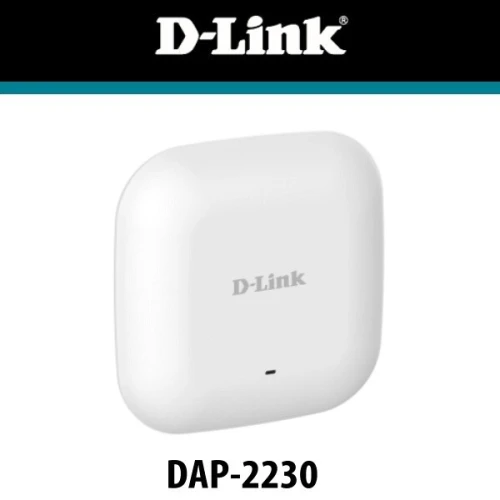 D-LINK POINT D'ACCÈS SANS FIL DAP-2230 - 2.4GHz - 300 MBPS - CENTRAL WIFI - OMNI -MULTI-OPERATIONAL 