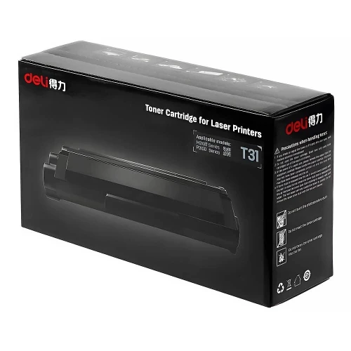 TONER DELI D-T31 NOIR - POUR M3100 / P3100 - 3500 PAGES - IMPRESSION NETTE - QUALITÉ CONSTANTE