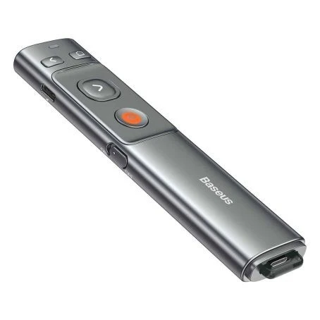 Baseus Orange Dot avec câble de type C  Laser rouge de présentateur sans fil