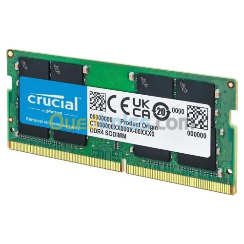 RAM CRUCIAL 32 GB DDR4 - LAPTOP - 3200MHz - UDIMM 
