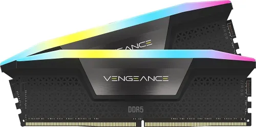 CORSAIR VENGEANCE RGB DDR5 32 Go - 2 x 16 Go - 6400 MHz CL32  - Kit Dual Channel 2 barrettes