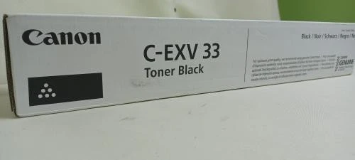 CANON C-EXV 33 Noir - Toner Laser d'origine Haute Qualité - Originale - 