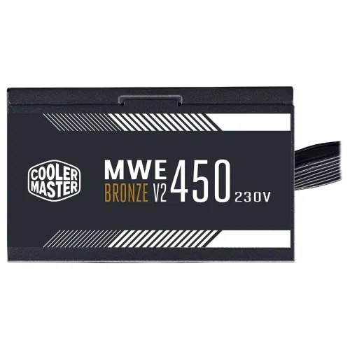 COOLER MASTER MWE 450W V2 - ALIMENTATION 80 PLUS BRONZE - DC TO CD - ATX12V - EPS12V - 2 X PCI-E 6 