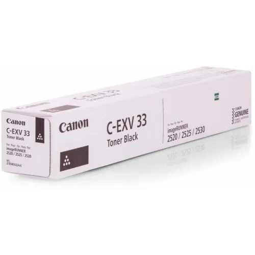 CANON C-EXV 33 Noir - Toner Laser d'origine Haute Qualité - Originale - 