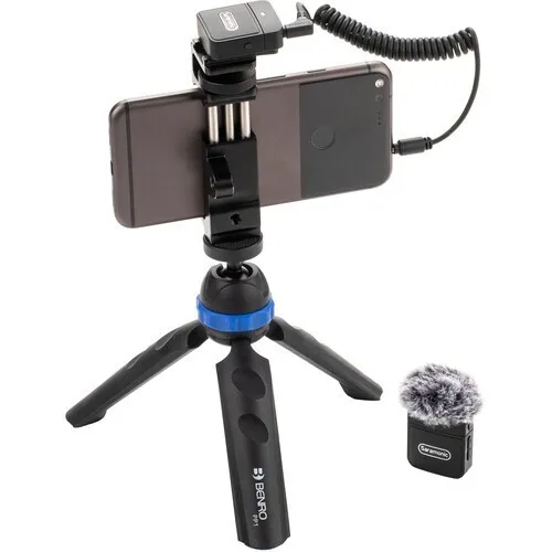 SARAMONIC BLINK100 B1 - MICROPHONE SANS FIL -ULTRA COMPACT - DUAL CHANEL- 1TX + 1RX - 2.4 GHZ- BLACK