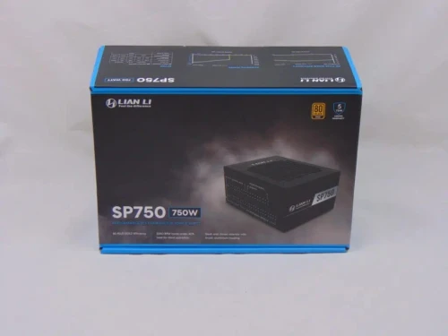 LIAN LI SP750 - ALIMENTATION 750W - 80 PLUS GOLD - FULL MODULAIRE - FAN SILENCIEUX - SFX - BLACK