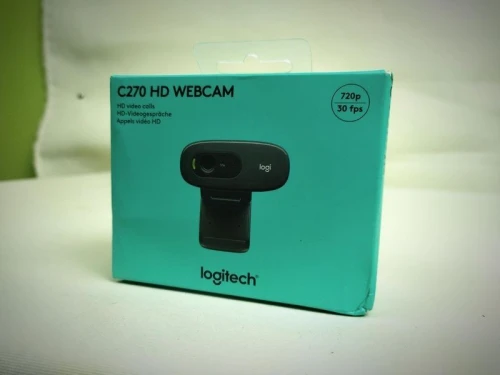 Webcam Logitech HD C270 - 720P - USB 2.0 - 3 Megapixels - 1280 x 720 pixels