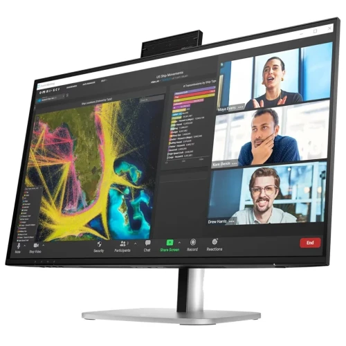 ECRAN HP SÉRIE 5 PRO 527PM - 27" 2K QHD - 100HZ - DALL IPS - USB-C - RJ45 - CAMÉRA 5MP - HDMI/DP - BLACK