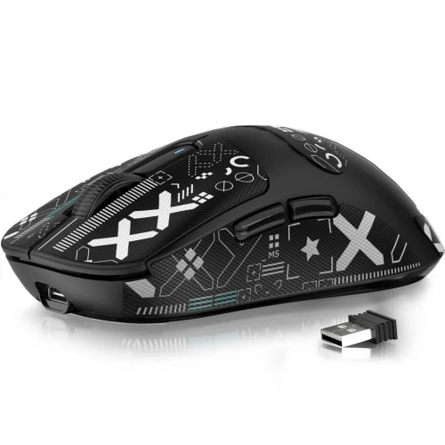 ATTACK SHARK X3 - SOURIS FILAIRE & SANS FIL - BLUETOOTH - 2.4G - 6 BOUTONS - 26000 DPI - 1KHZ -BLACK
