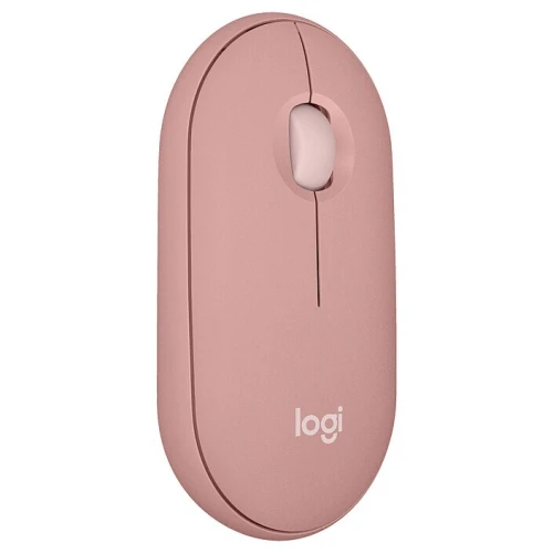 LOGITECH PEBBLE M350 - SOURIS  SANS FIL - BLUETOOTH - 1000 DPI - 3 BOUTONS - SILENCIEUSE - DESIGN ULTRA FIN - PINK