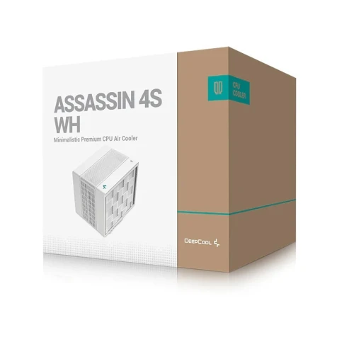DEEPCOOL ASSASSIN 4S - AIRCOOLING 120MM - DOUBLE TOUR - HAUTE PERFORMANCE - INTEL & AMD - WHITE