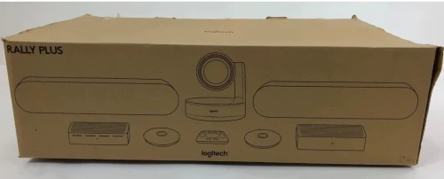 LOGITECH RALLY PLUS - KIT DE CONFÉRENCE CAMERA SYSTEM - 4K UHD - 2 MODULES MICRO PODS - 2 HAUT-PARLEURS - BLACK