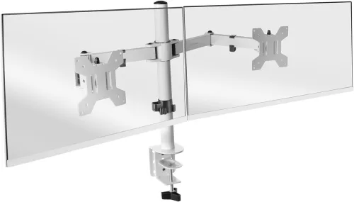 Mars Gaming MARM2 Support de Moniteur à Double Bras pour Ecrans jusqu'à 27p