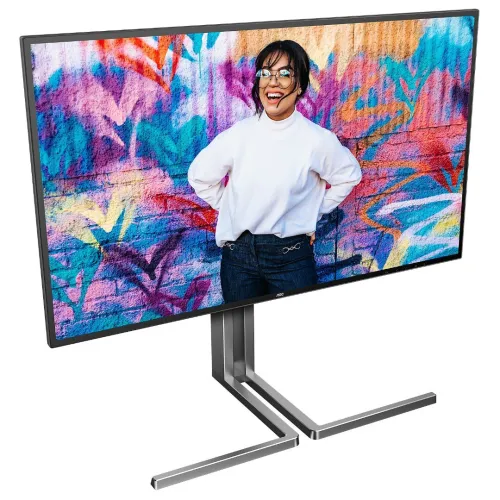ECRAN AOC U27U3CV - 27" 4K LED - GRAPHIC PRO - DALLE IPS - HDR 400 - ADAPTIVE-SYNC - PIVOT - USB 3.1 - RJ45 - HAUT-PARLEURS