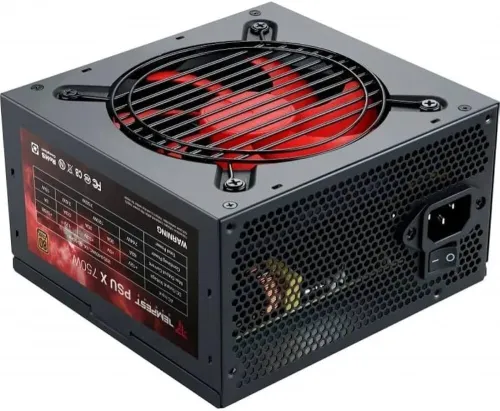 TEMPEST PSU X 750W - ALIMENTATION ATX - 80 PLUS BRONZE - FAN 120MM - FULL MODULAR - BLACK 