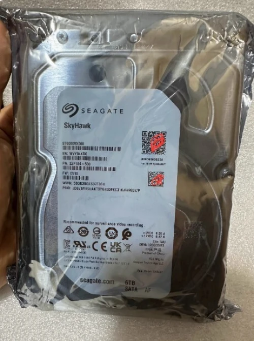 SEAGATE SKYHAWK - ST6000VX008 - DISQUE DUR 6TO - 3,5" HDD - SATA III 6GB/S - 5400 TR/MIN - 180 MO/S