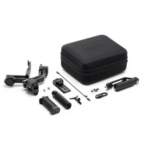 DJI RS4 PRO STABILISATEUR APPAREIL PHOTO - TACTILE OLED 1.8" - 4.5KG MAX  - BLUETOOTH-USB-C-TRÉPIED
