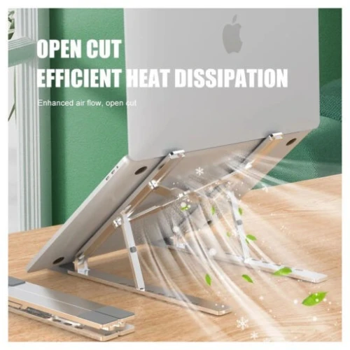 SUPPORT LAPTOP & TABLETTE AWEI X26 - RÉGLAGE MULTI-HAUTEUR -  ALLIAGE D'ALUMINIUM