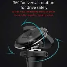 BASEUS Support Smartphone Pour Voiture Universel Rotatif À Fixation Magnétique Air Vent