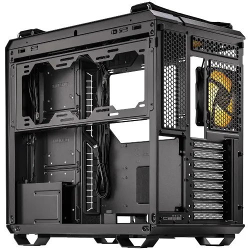 ASUS TUF GAMING GT502 PLUS - BOITIER GAMING MOYEN TOUR 360MM - 4 FAN 120MM RGB - ATX - BLACK