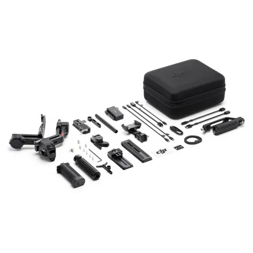 DJI RS4 PRO COMBO - STABILISATEUR APPAREIL PHOTO - BLUETOOTH - TACTILE OLED 1.8" - 4.5KG MAX -USB-C