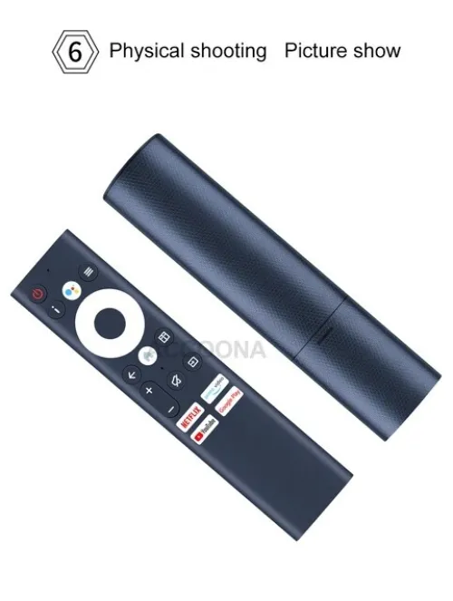 TÉLÉCOMMANDE TV IRSI HS-8AA - COMMANDE VOCALE - CONNEXION RAPIDE - SKYWORTH - NOIR 