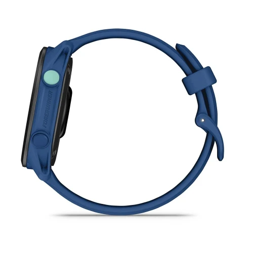 GARMIN FORERUNNER 70 - SMARTWATCH CONNECTÉE - 43MM GPS - 1,2 POUCE AMOLED TACTILE - ETANCHE 5ATM - ANDROID & IOS - BLACK & BLEU