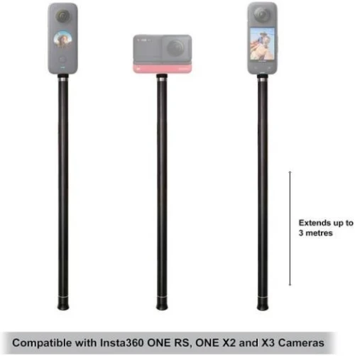 INSTA360 Selfie Stick 3m Pour Insta360 ONE - ONE X - ONE X2 & ONE 