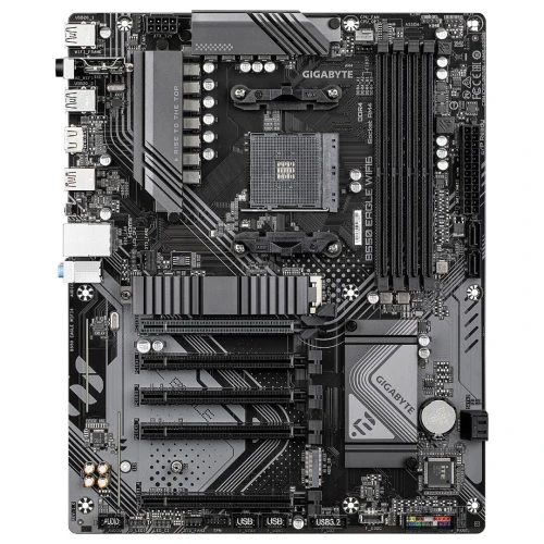 GIGABYTE B550 EAGLE WIFI6 - CARTE MÈRE ATX - SOCKET AM4 -  4 x DDR4 - 2 x DDR4 - 2 x M.2 NVMe - WIFI 6 -  PCIe 4.0 - BLACK