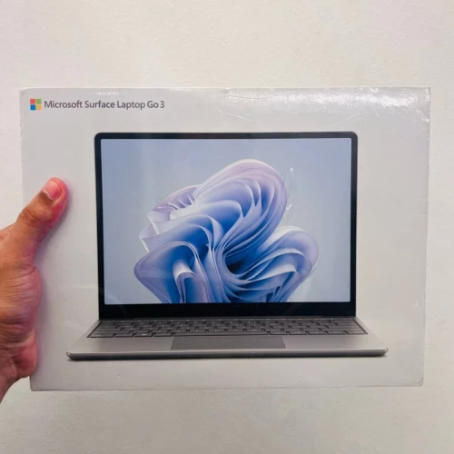 MICROSOFT SURFACE LAPTOP GO 3 - I5-1235U - 8GB - 256GB - 12.4" TACTILE 2K+ - WIN11 - PLATINUM - SCELLÉE