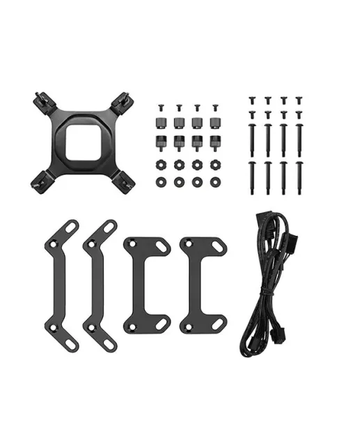 DEEPCOOL MYSTIQUE 240 - WATERCOOLING AIO 240MM - NTEL & AMD - ARGB - ECRAN LCD PERSONNALISÉ -BLACK