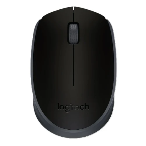 LOGITECH M171 WIRELESS MOUSE - SOURIS SANS FIL - AMBIDEXTRE - USB 2.4 GHZ - CAPTEUR OPTIQUE - 3 BOUTONS - BLACK