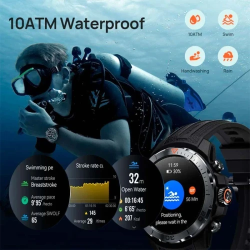 MIBRO GS EXPLORER - SMARTWATCH GPS 47.8MM - BLUETOOTH - 1,32 AMOLED - ÉTANCHÉITÉ - 150+ SPORTS MODE 