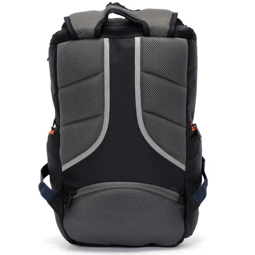 SAC A DOS TRAVEL PLUS 0616 15.6" - PORT LAPTOP & MACBOOK - ORIGINAL - IMPERMÉABLE -  NOIR & GRIS