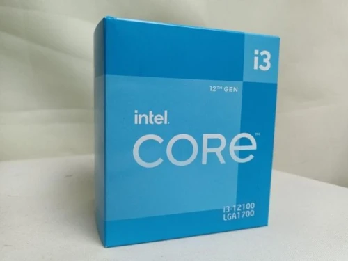 INTEL CORE I3-12100  3.3 GHZ - 4.3 GHZ  Processeur Quad-Core  8-Threads Socket 1700 