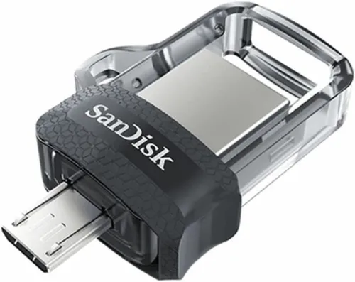 SanDisk 256 Go Ultra Dual Drive m3.0 pour appareils Android  - microUSB, USB 3.0