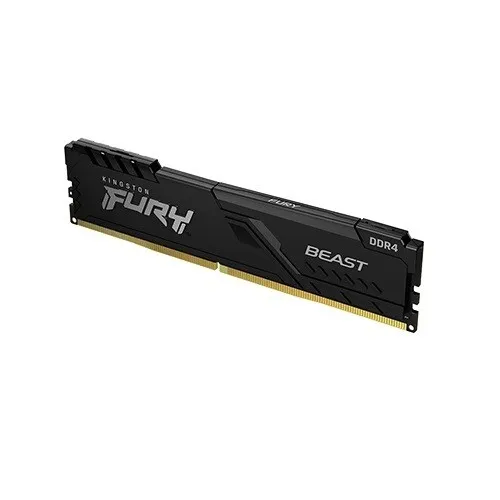 KINGSTON FURY BEAST - 8GO DDR4 - 1 BARRETTE 8GO - 3200MHZ CL36 - XMP 3.0 - AMD/INTEL - BLACK