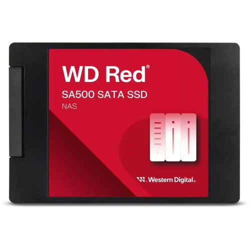 WESTERN DIGITAL RED SA500 - 1TO SSD SATA 2.5 - 6GB/S - 560MB/S - NAS 3D NAND - SYNOLOGY - BLACK