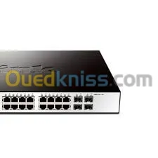 D-LINK DGS-1210-28P SWITCH 28 PORTS GIGABIT - POE+ - SMART MANAGED - VLAN - RACKABLE - 56 GBPS