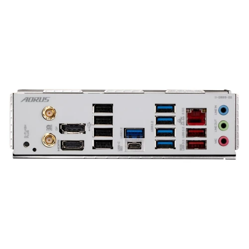 AORUS ELITE AX ICE - CARTE MÈRE ATX - SOCKET AM5 - 4 X DDR5 - CIE 4.0 X16 - M.2 PCIE 5.0 - WIFI 6E - LAN 2.5GBE - WHITE
