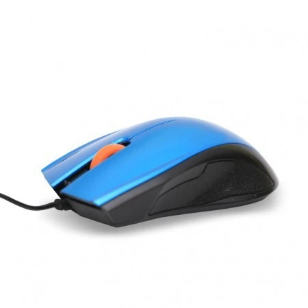HAVIT MS689 - SOURIS FILAIRE USB - PRÉCISION OPTIQUE - DESIGN ERGONOMIQUE - COMPACTE - BLEU