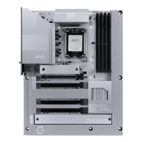 MSI PRO Z890-S WIFI PZ - CARTE MÈRE ATX - SOCKET LGA 1851 - 4 x DDR5 - M.2 PCIe 5.0 - PCIe 5.0 - WIFI 7 - LAN 2.5GbE - BLACK