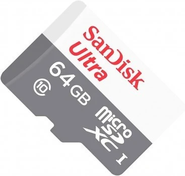 SanDisk Ultra MicroSDXC 64 GB Carte Mémoire HC Classe 10 UHS I Jusqu'a 100 Mb/S
