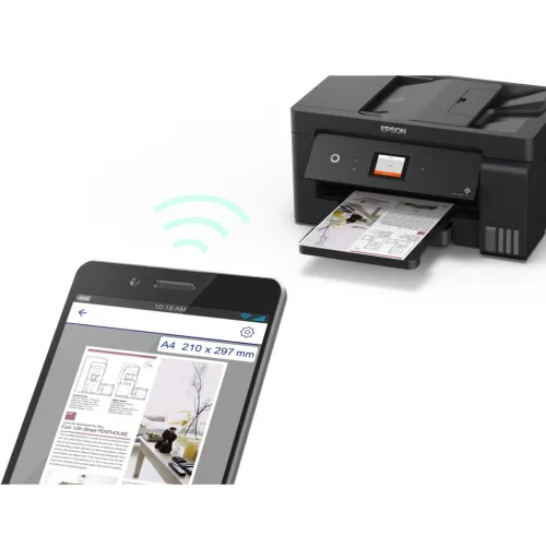 EPSON L14150 - IMPRIMANTE ECOTANK COULEUR À RÉSERVOIR -RECTO VERSO A3+ - USB ETHERNET - WI-FI -BLACK