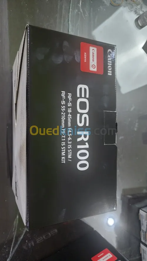 CANON EOS R100 Hybride Mirroless 24.1MP +1 Objectif RF-S 18-45mm f 4.5-6.3 \ RF-S 55-210m F5-7.1   