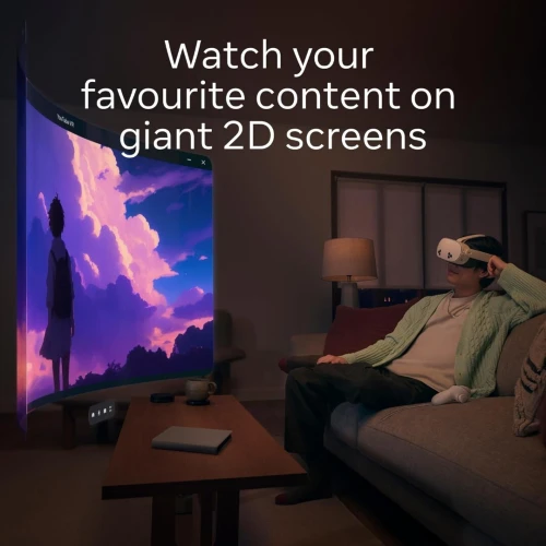 OCULUS META QUEST 3S - 256GO 4K - SNAPDRAGON XR2 GEN 2 - ALL-IN-ONE - QUEST TOUCH PLUS - 2 MANETTES